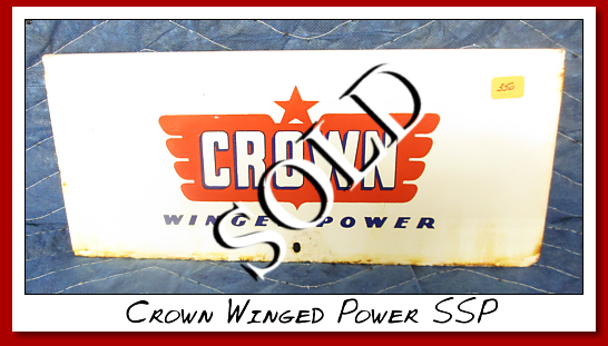 Crown Winged Power SSP Pump plate.