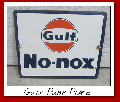 Gulf No Nox SSP pump plate